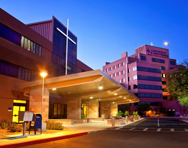 Carondelet St. Mary’s Hospital Exterior View